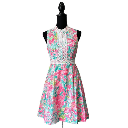 Lilly Pulitzer Franci Mini Dress Sz 2