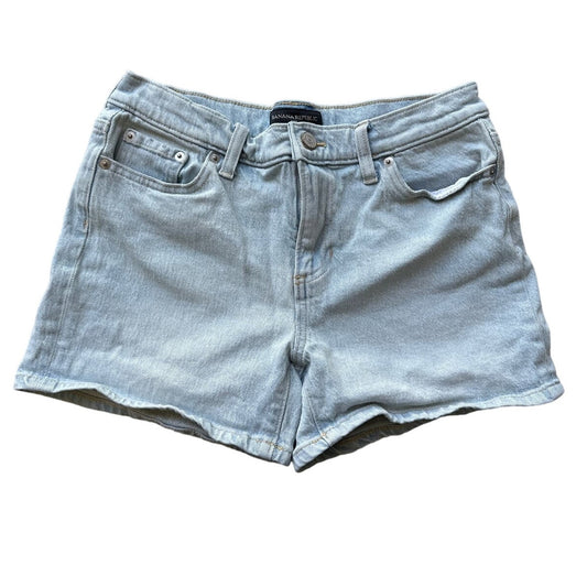 Banana Republic Light Blue Denim Shorts Sz 26/2