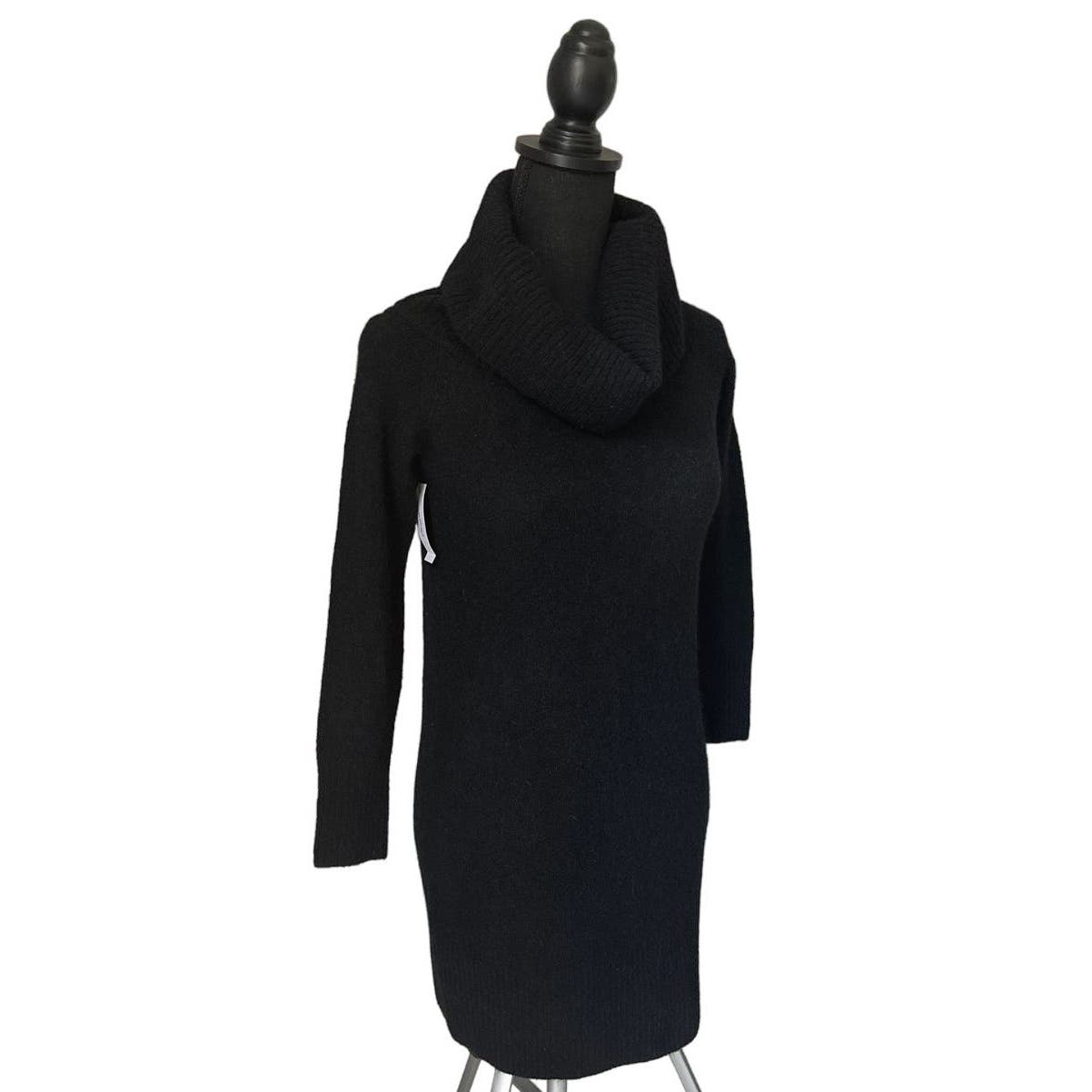 Wilfred Free Eisha Black Knitted Dress Sz XXS