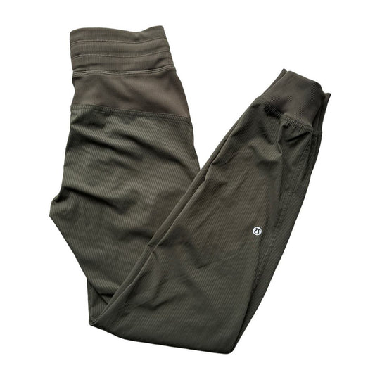 Lululemon Dance Studio Dark Olive Jogger Sz 0