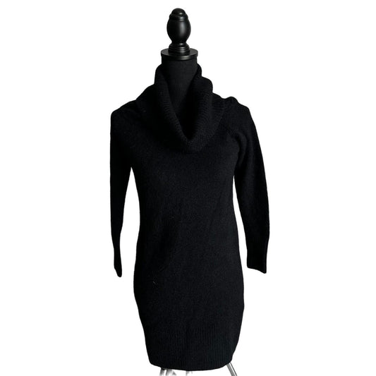 Wilfred Free Black Turtle Neck Knit Dress Sz XXS