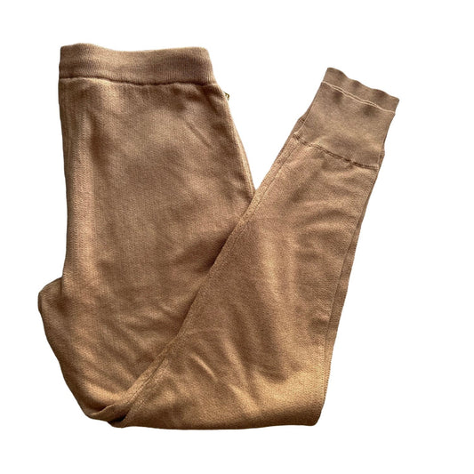 E3 by Etcetera Palisades Knitted Tan Jogger Sz S