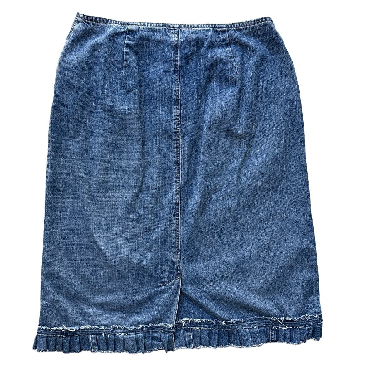 St John’s Bay Denim Skirt Sz 12