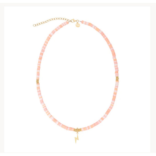 Claudia Navarro Jewelry Energy Choker Gold Peach