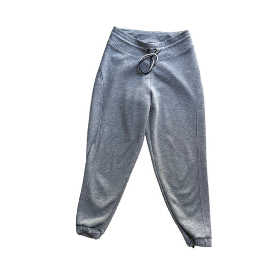 Athleta Heather Light Gray Cropped Joggers Sz XXS