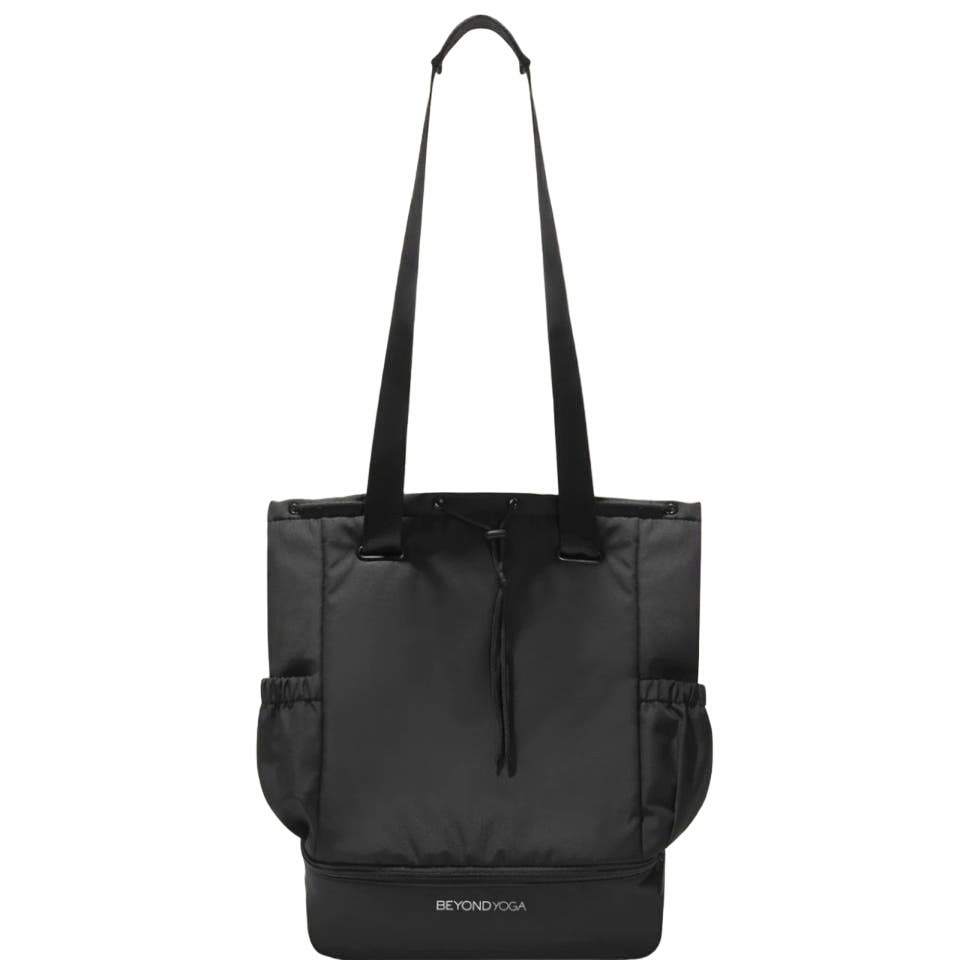 Beyond Yoga Black Convertible Backpack