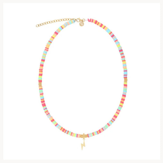 Claudia Navarro Jewelry Energy Choker Gold Neon