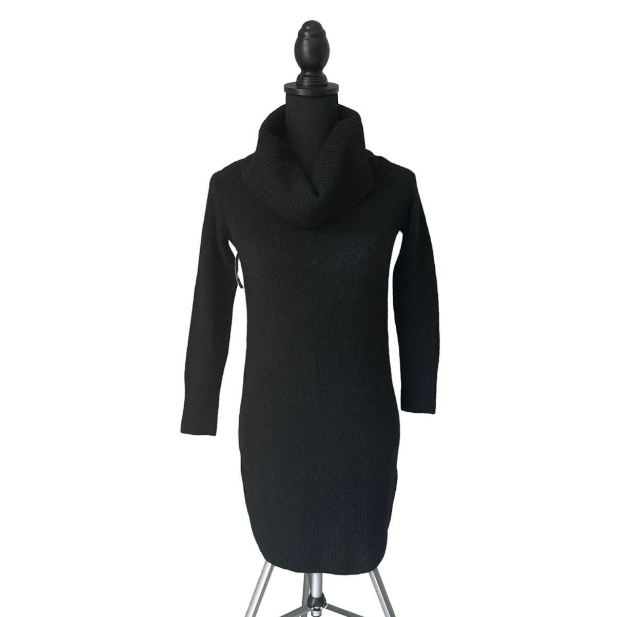 Wilfred Free Eisha Black Knitted Dress Sz XXS