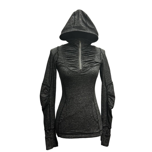 Lululemon Athletica Quarter Zip Hoodie Sz 2