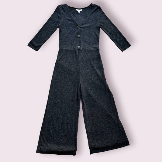 Topshop Gray Jumpsuit Sz 4-6