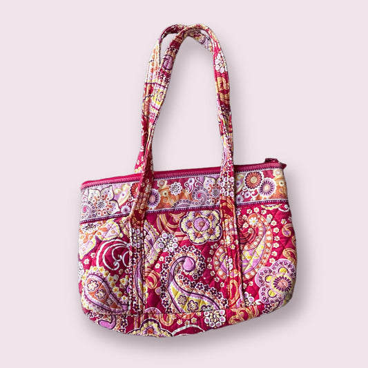 Vera Bradley Raspberry Fizz Spring 2008 Retired Tote