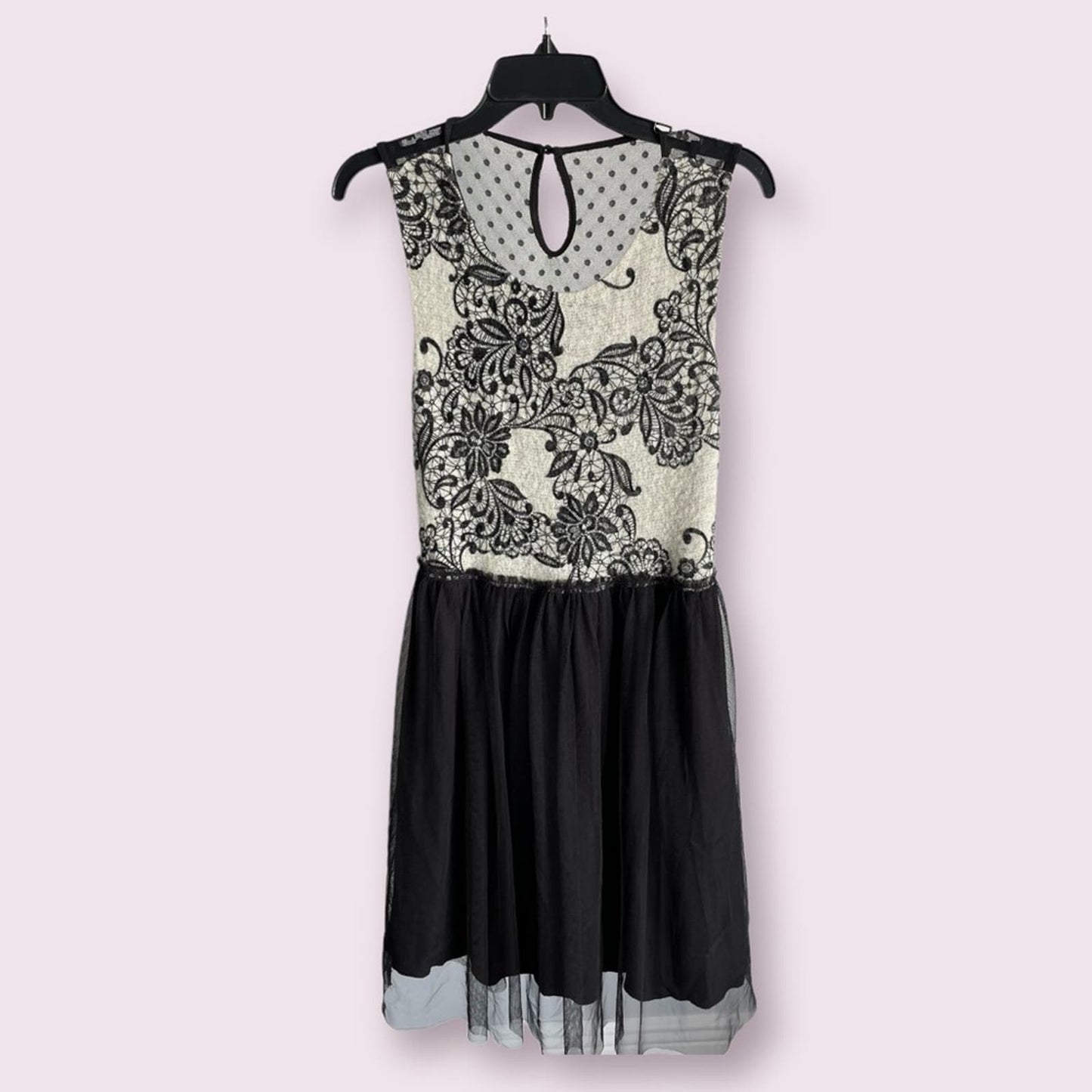 Weston Wear By Anthropology Gray and Black Dress Size M