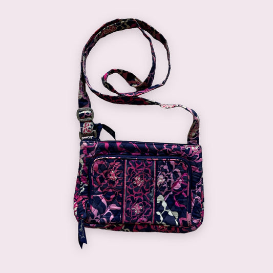 Vera Bradley Katalina Pink From Fall 2015 Retired Print Crossbody