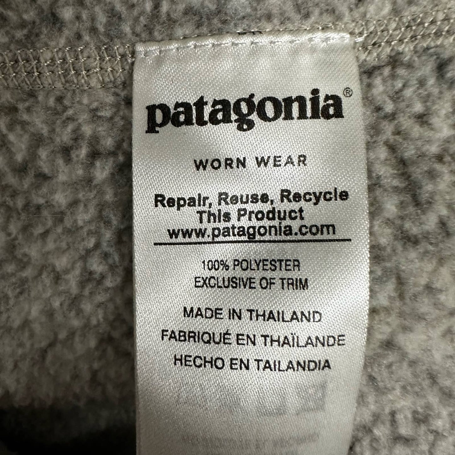 Patagonia Women's Better Sweater 1/4 Zip Pullover Sz S